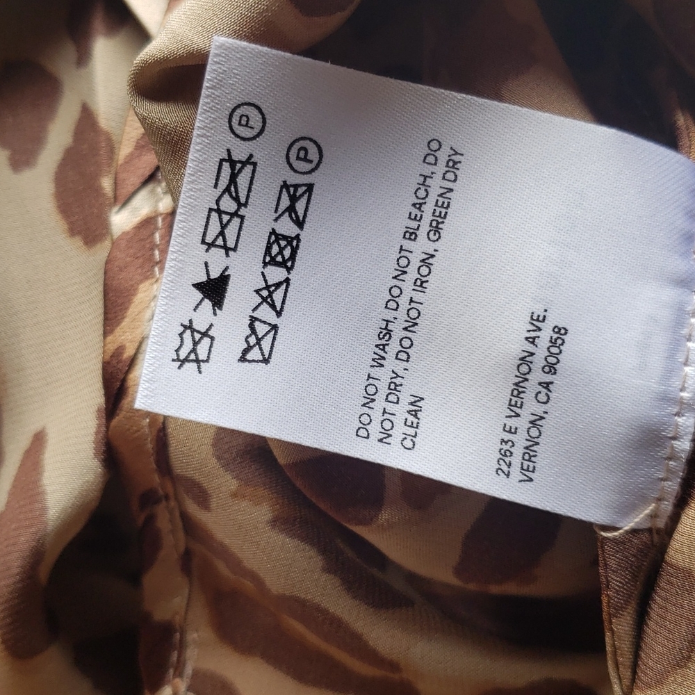 REFORMATION Leopard Cat Print Maryanne Dress 4 NEW - Picture 14 of 16